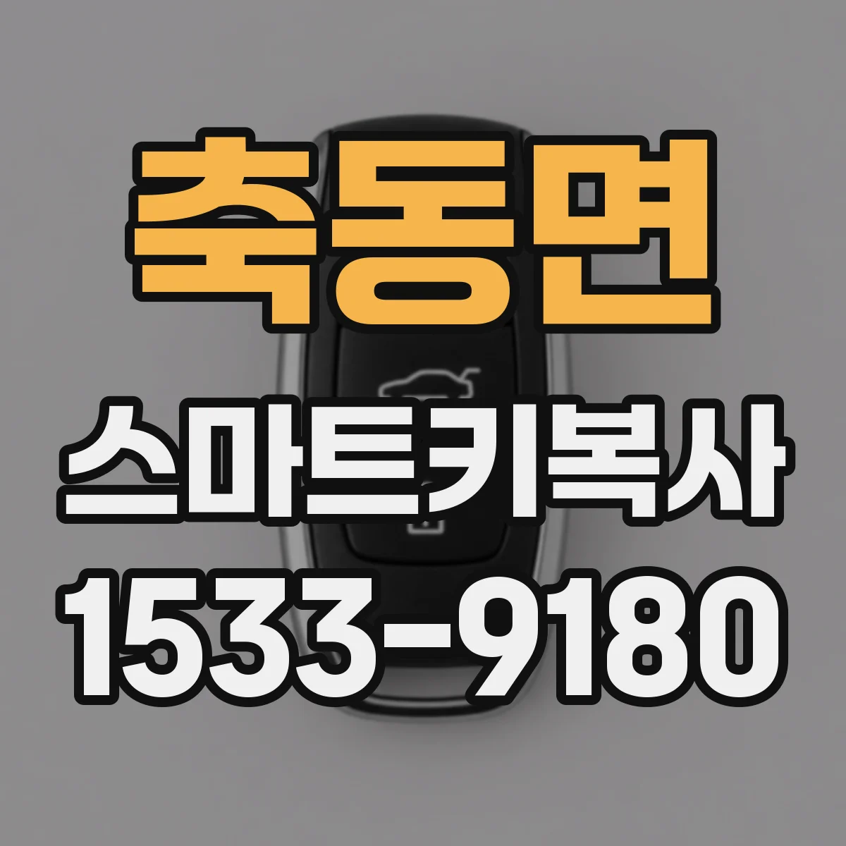 축동면 스마트키복사