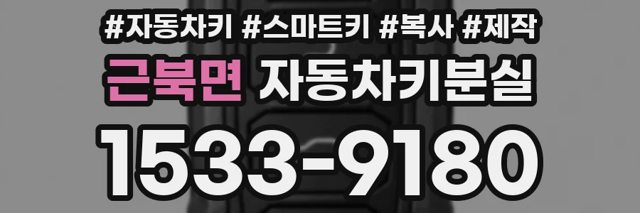 근북면 자동차키분실
