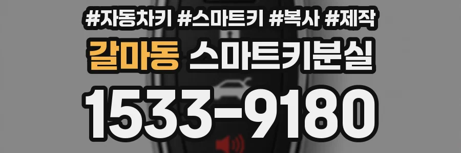 갈마동 스마트키분실