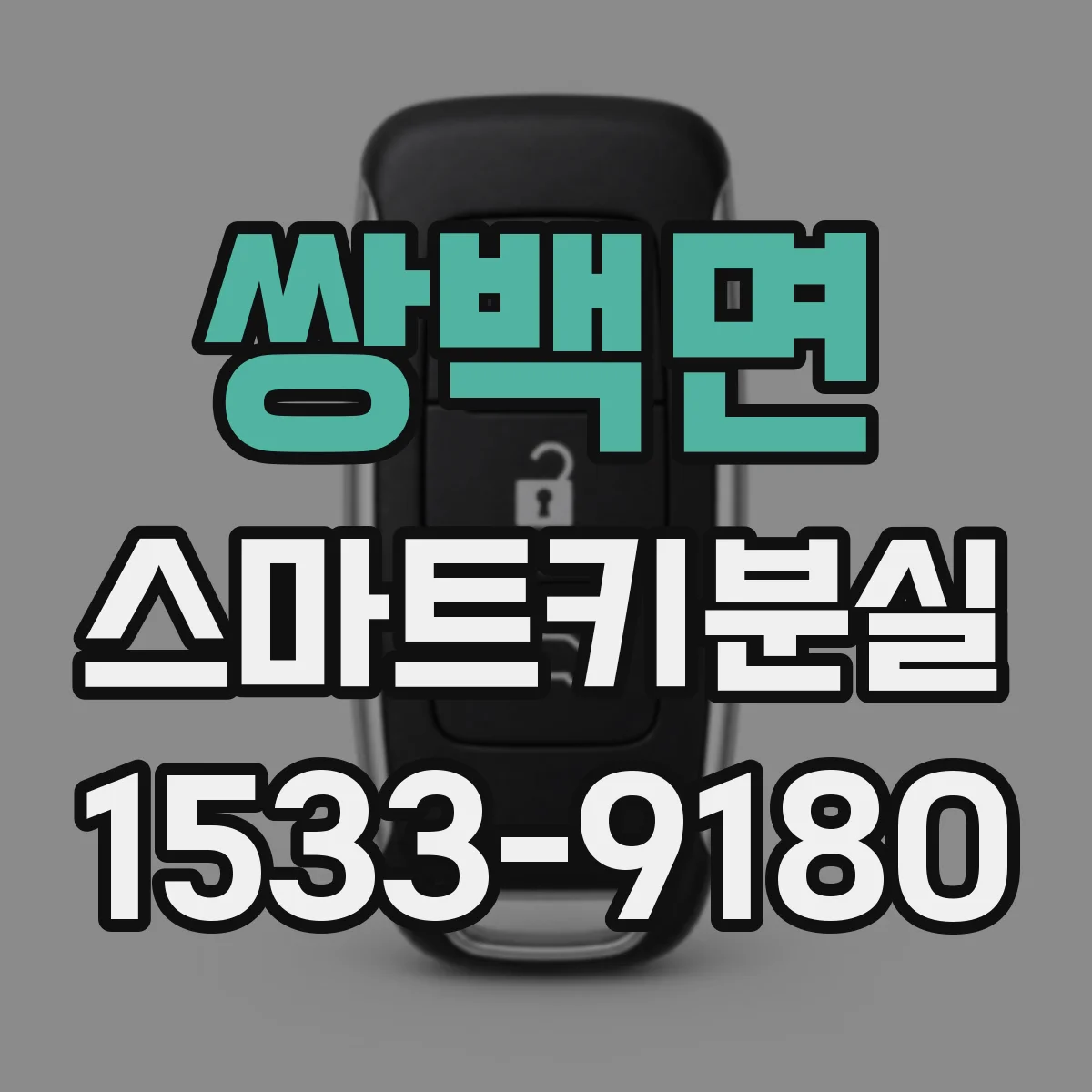쌍백면 스마트키분실