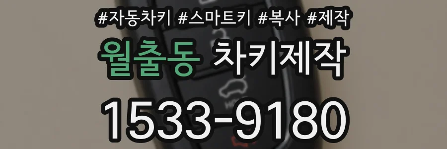 월출동 차키제작