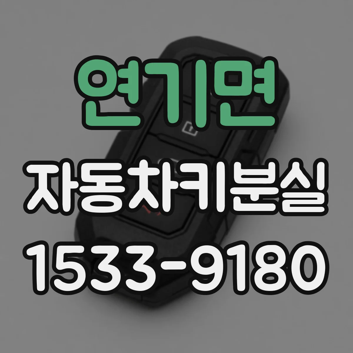연기면 자동차키분실
