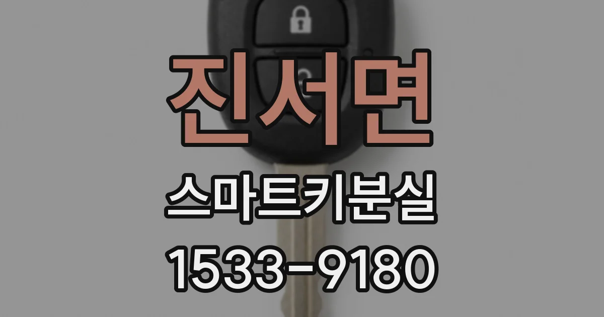 진서면 스마트키분실