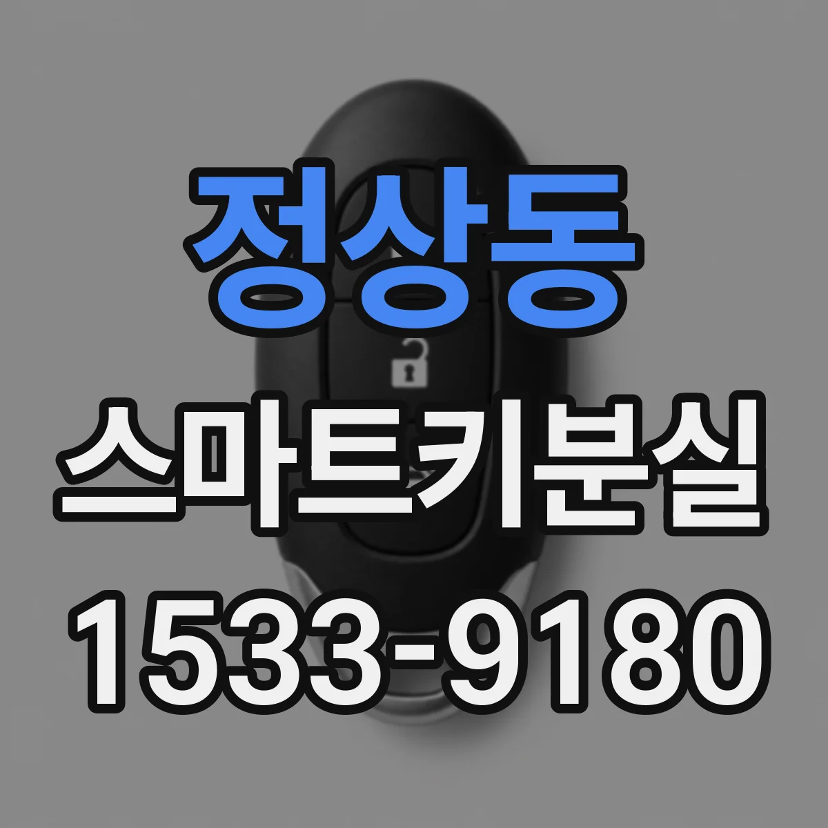정상동 스마트키분실