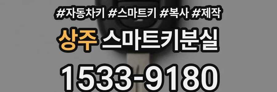상주 스마트키분실