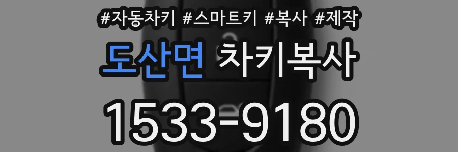 도산면 차키복사