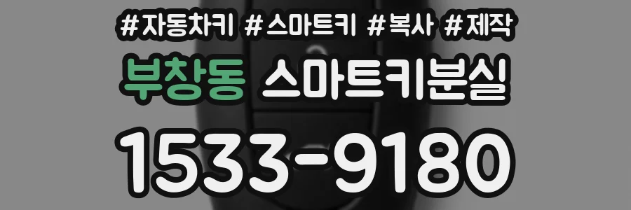 부창동 스마트키분실