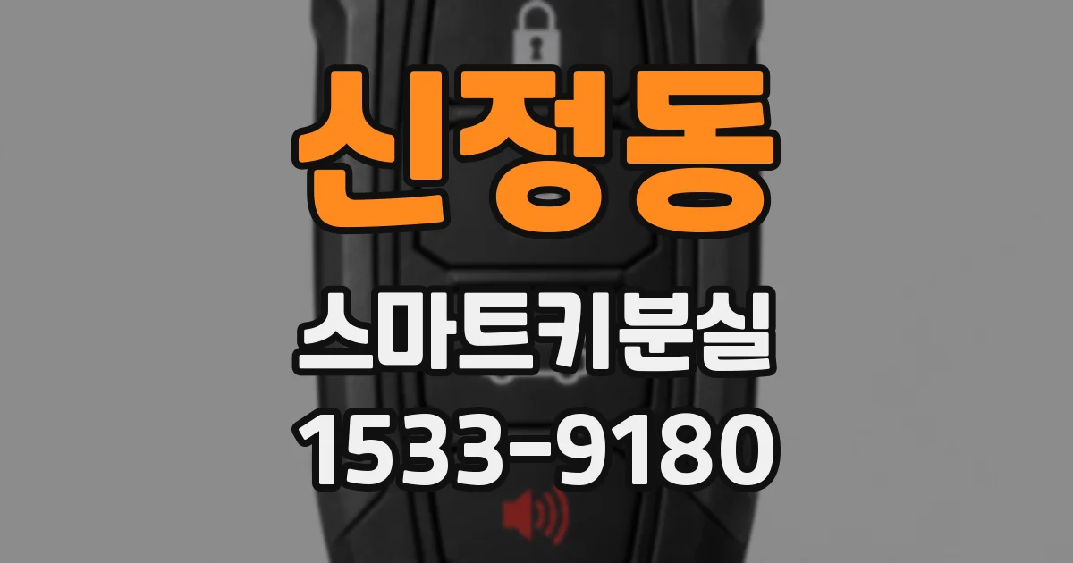 신정동 스마트키분실