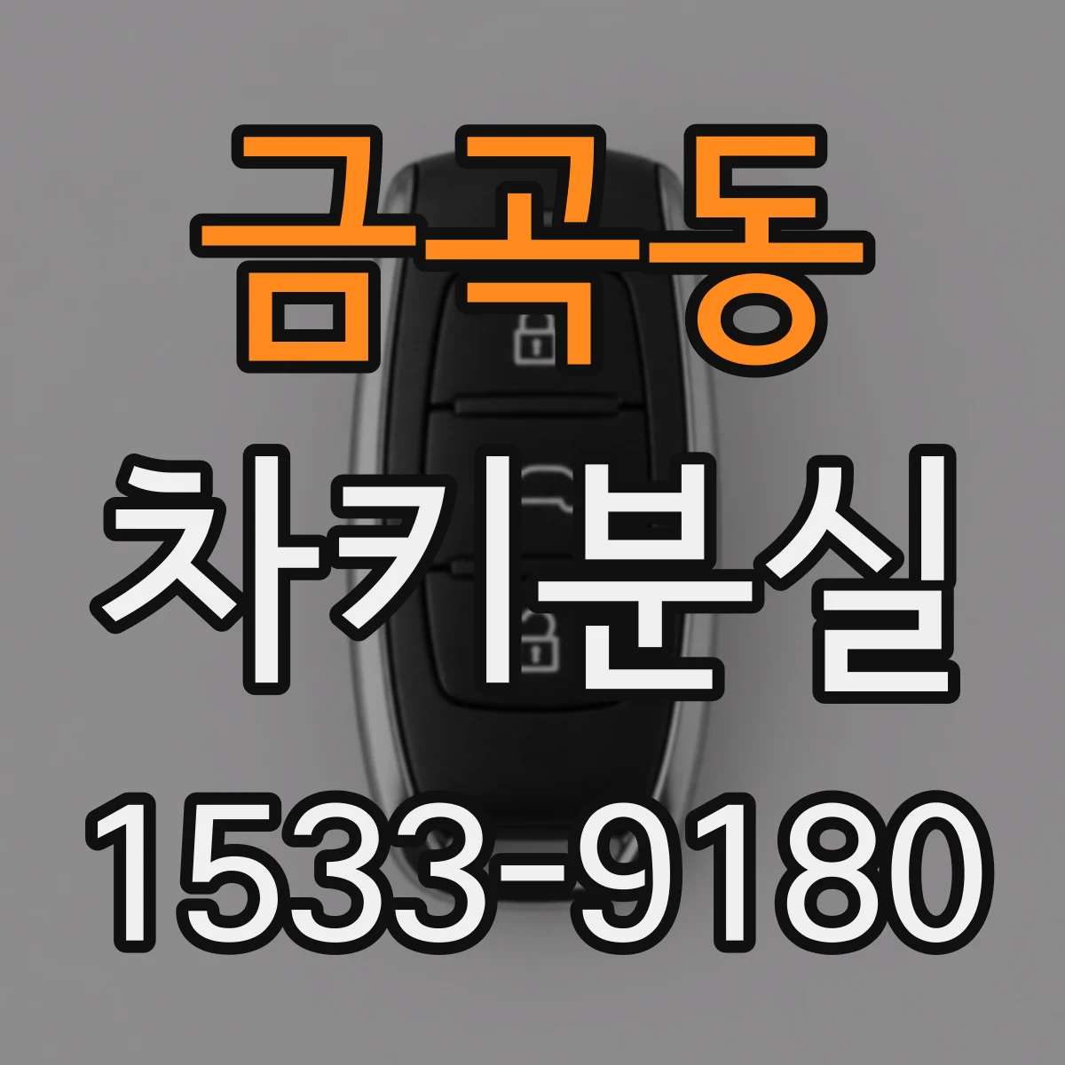 금곡동 차키분실
