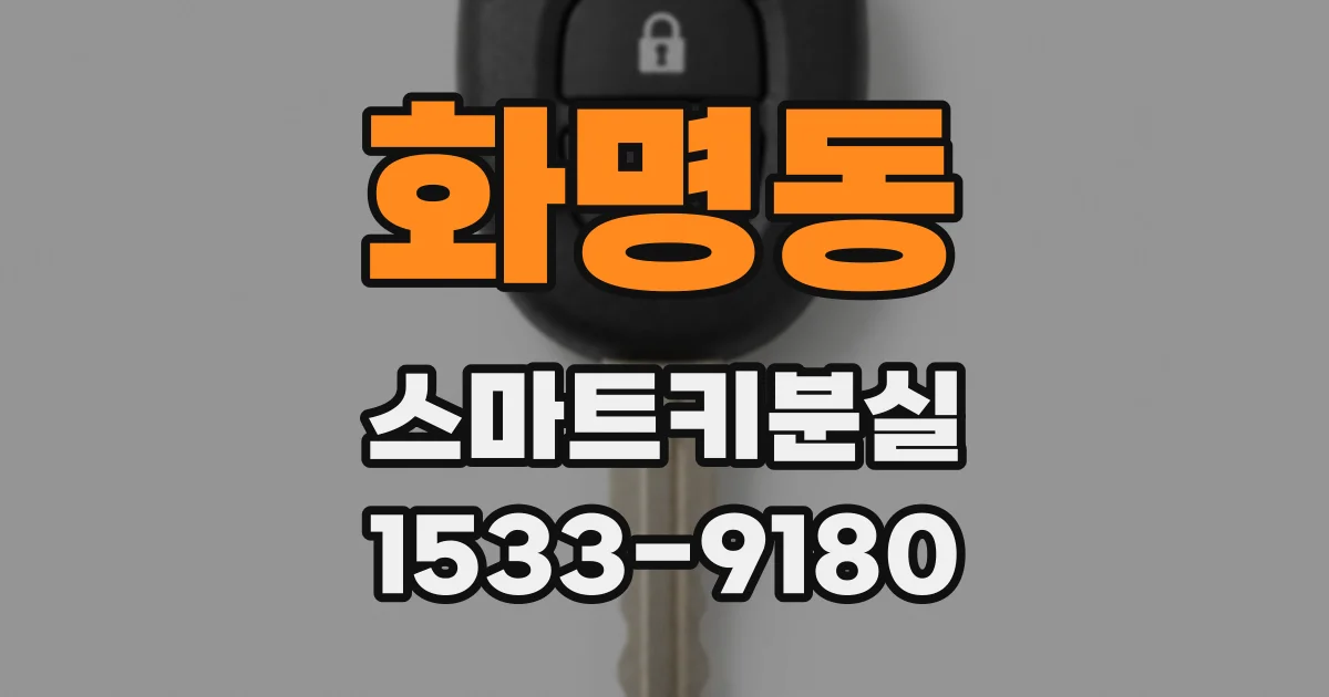화명동 스마트키분실