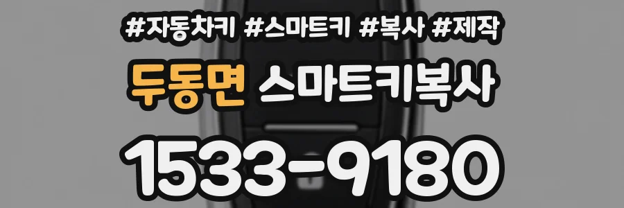 두동면 스마트키복사
