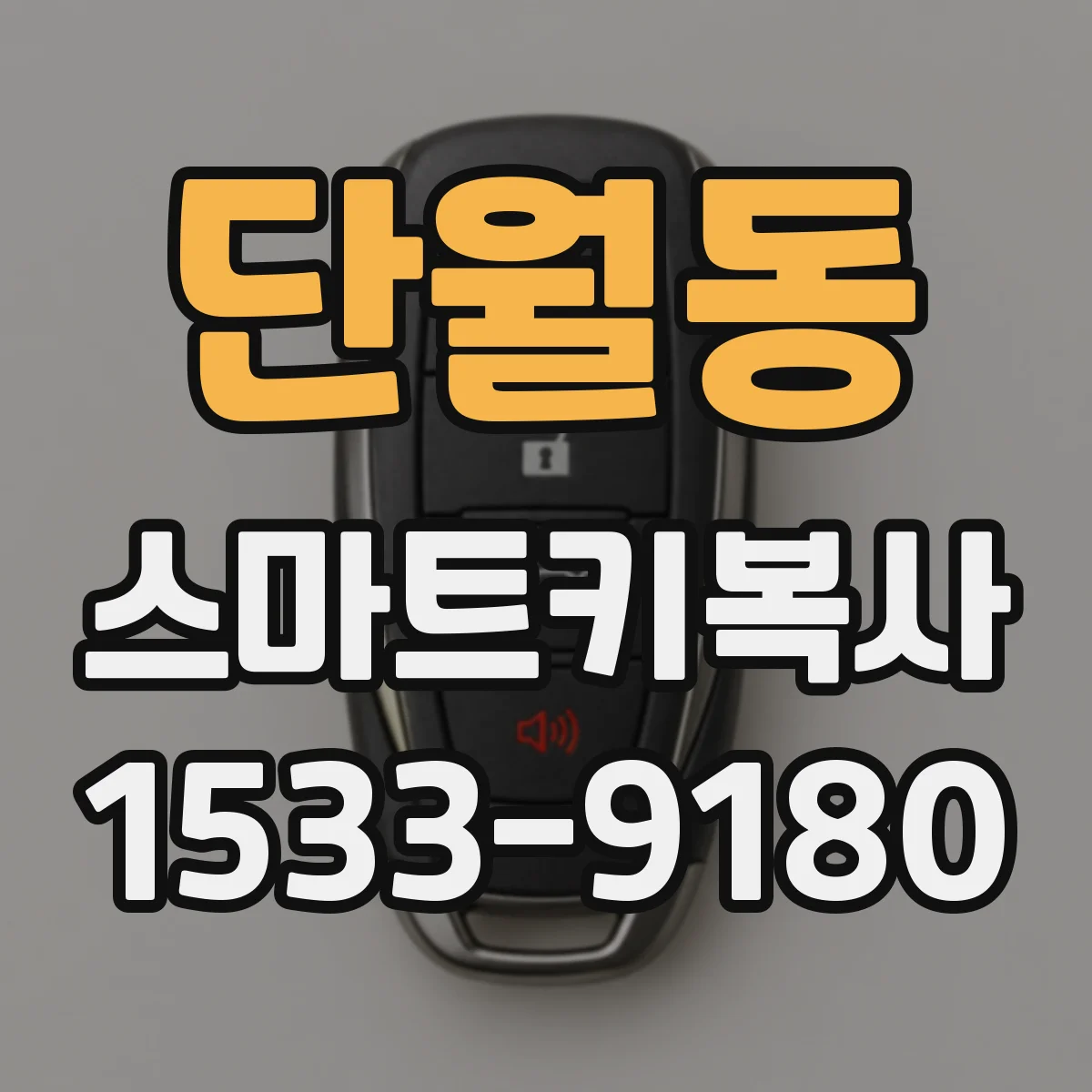 단월동 스마트키복사