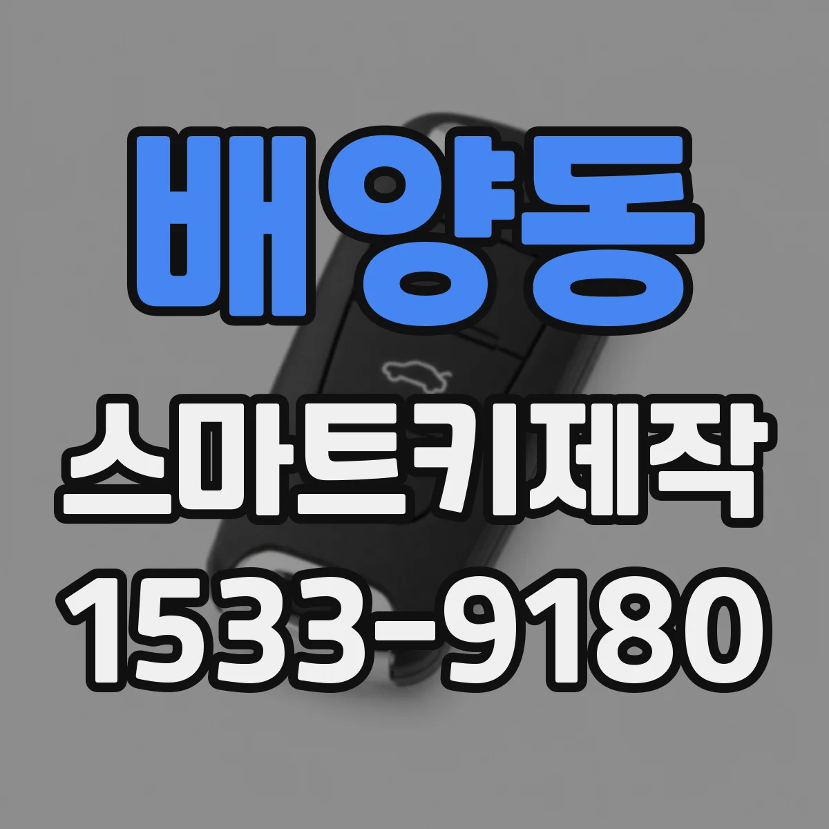배양동 스마트키제작