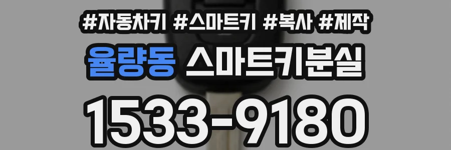 율량동 스마트키분실