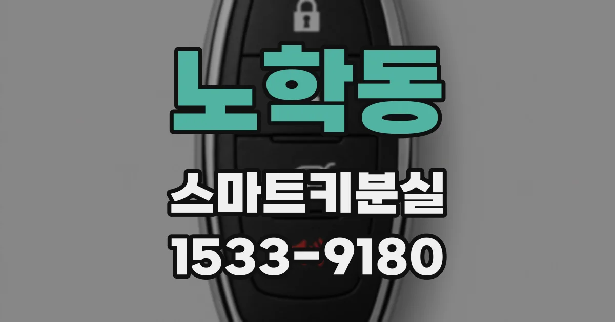 노학동 스마트키분실