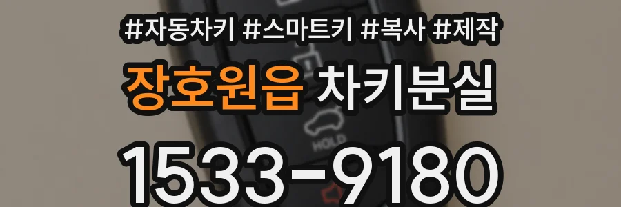 장호원읍 차키분실