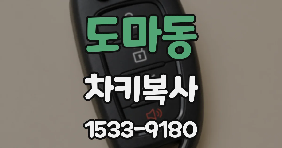 도마동 차키복사