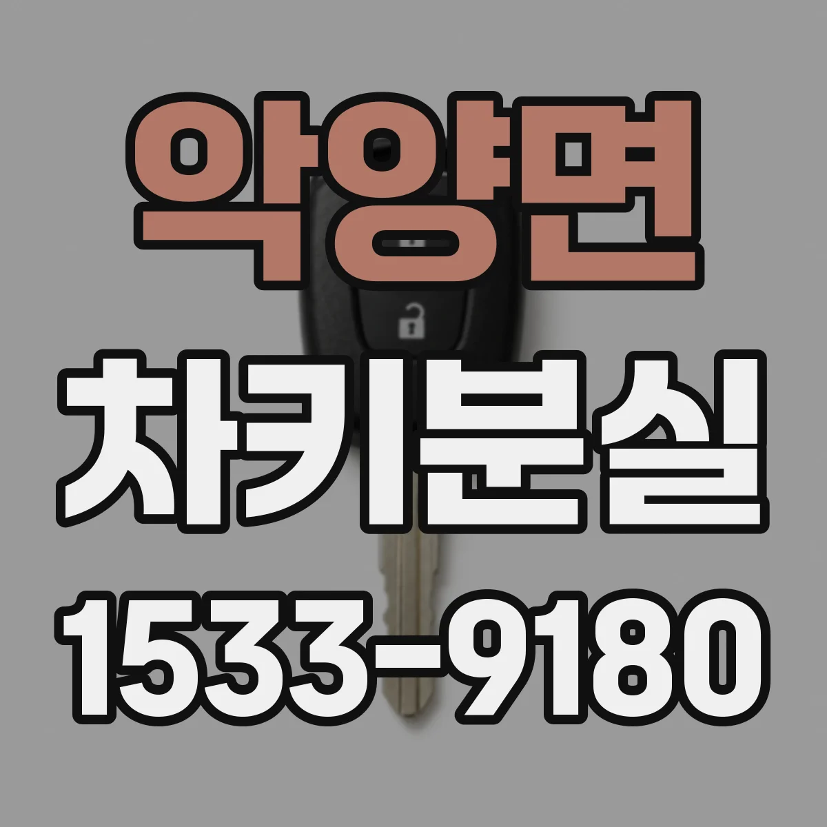 악양면 차키분실