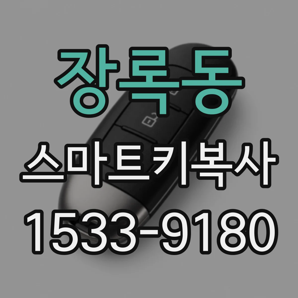 장록동 스마트키복사