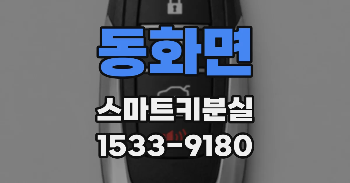 동화면 스마트키분실