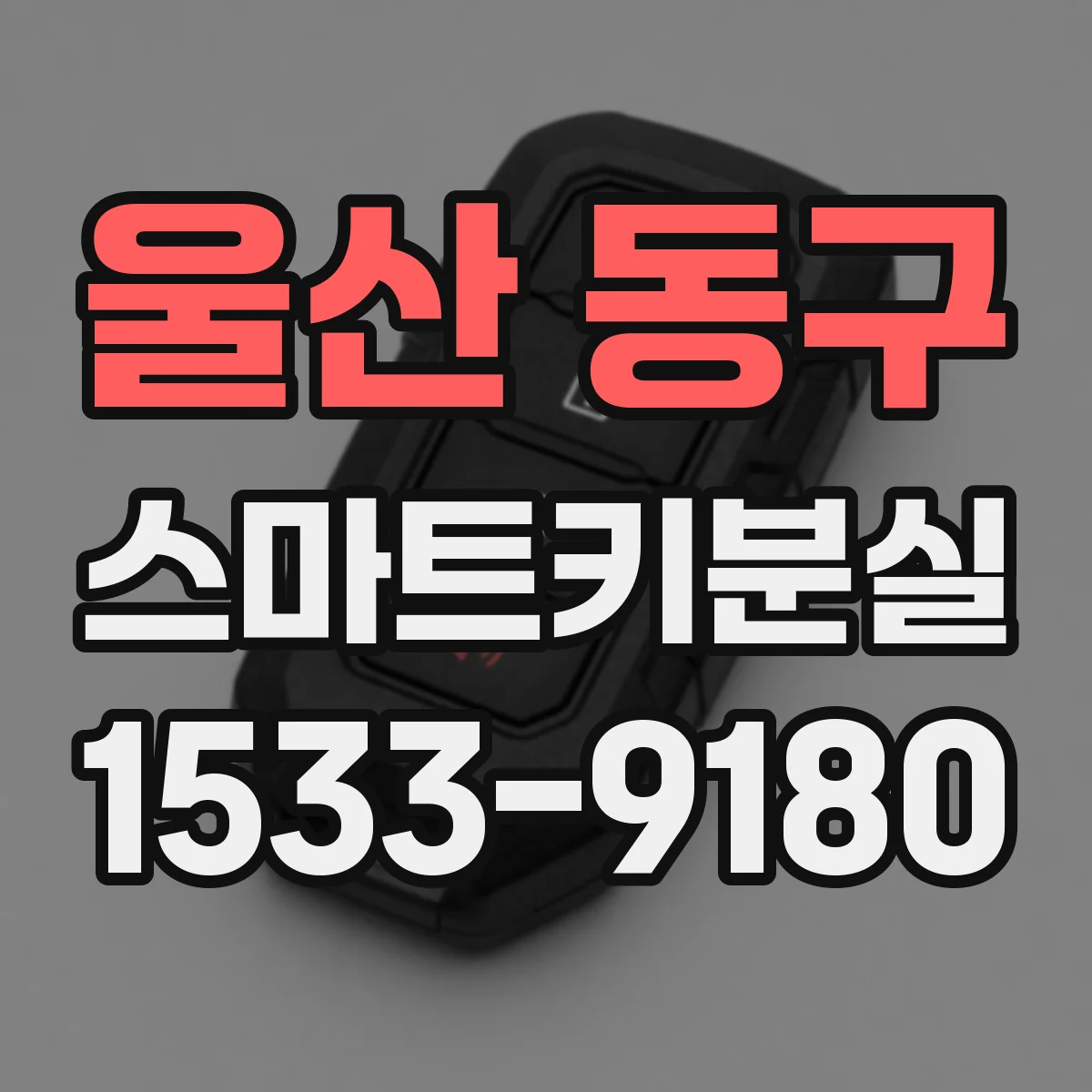 울산 동구 스마트키분실