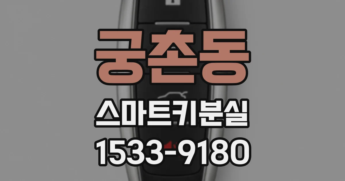 궁촌동 스마트키분실