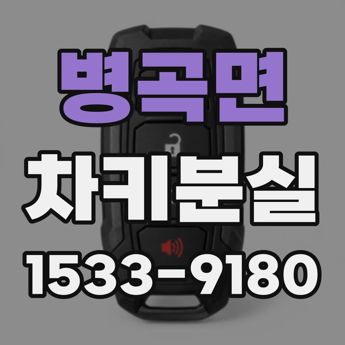 병곡면 차키분실