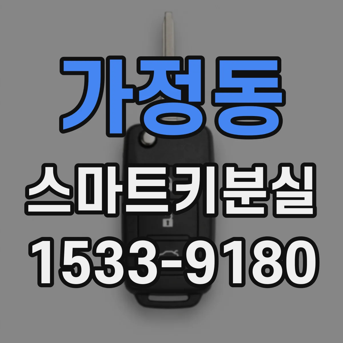 가정동 스마트키분실
