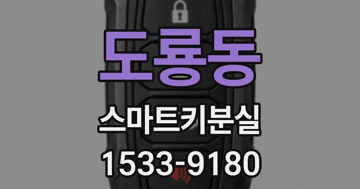 도룡동 스마트키분실