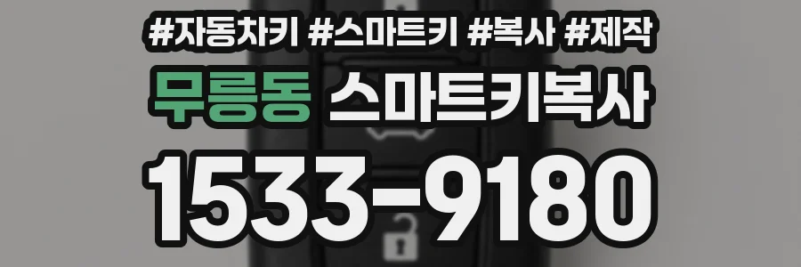 무릉동 스마트키복사