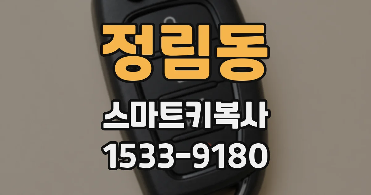 정림동 스마트키복사