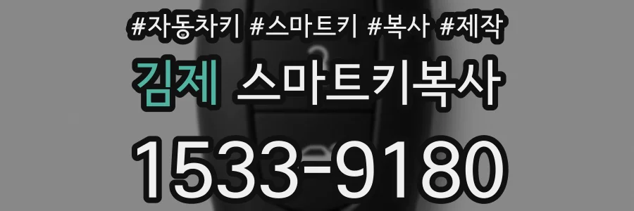 김제 스마트키복사
