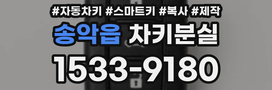송악읍 차키분실