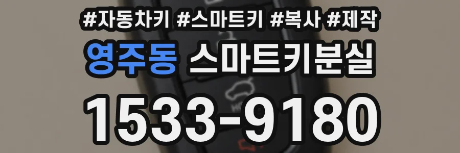 영주동 스마트키분실
