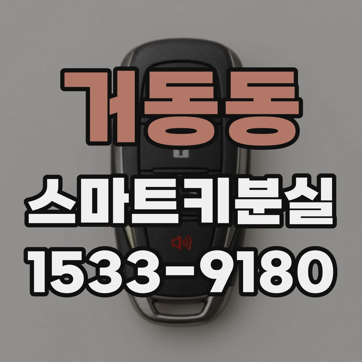 거동동 스마트키분실
