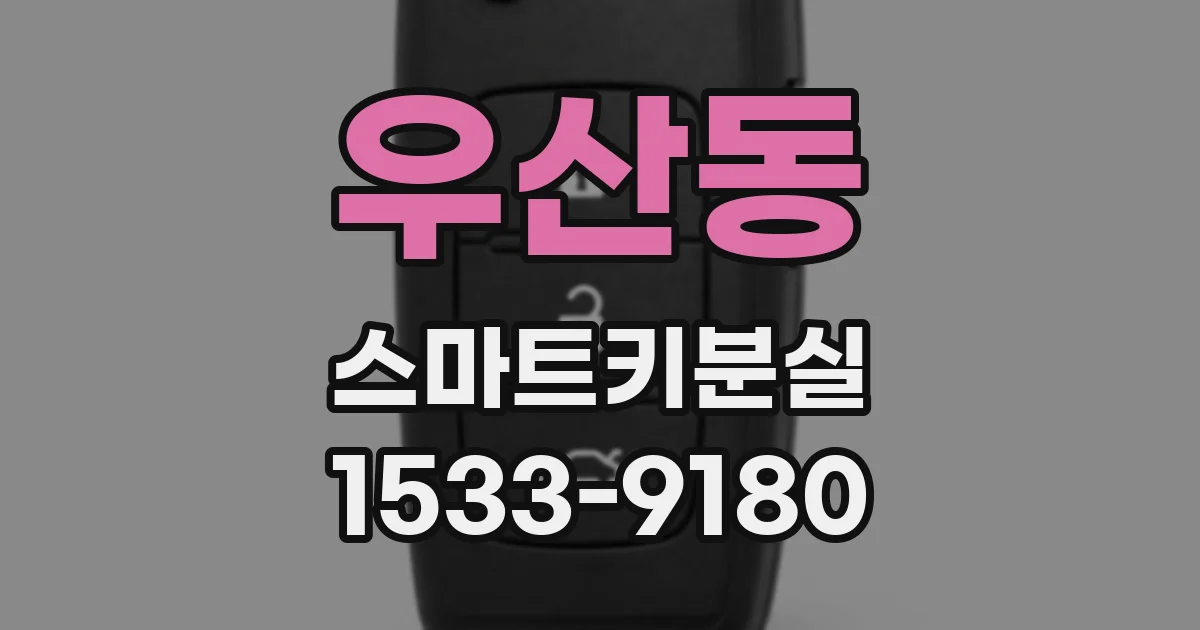 우산동 스마트키분실