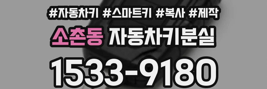 소촌동 자동차키분실