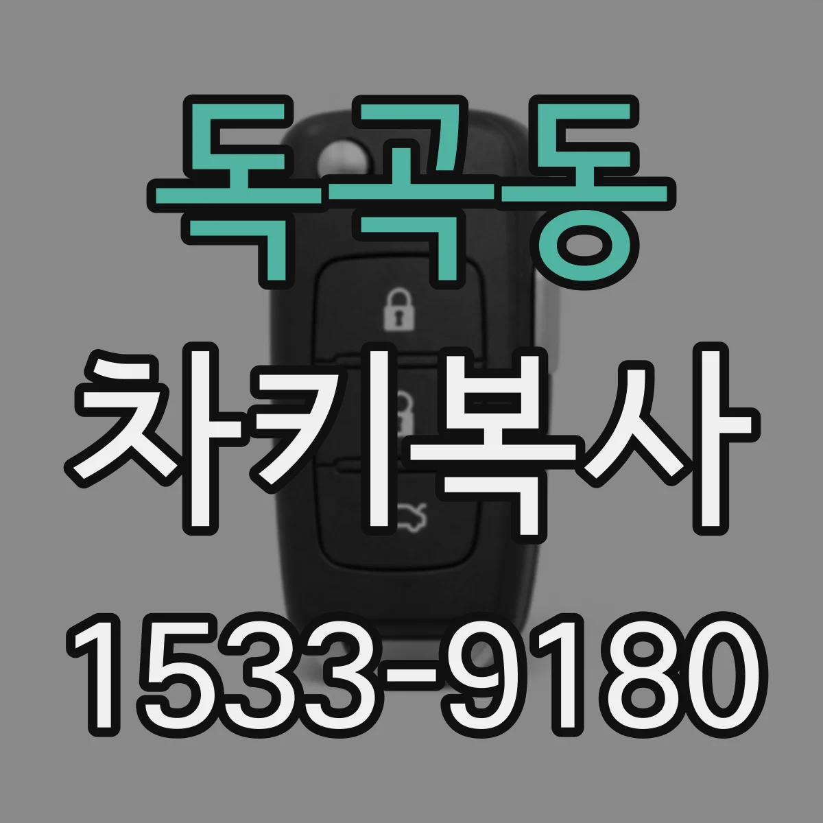 독곡동 차키복사