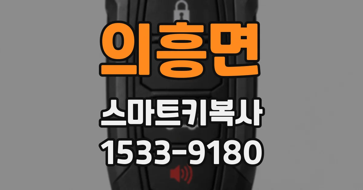 의흥면 스마트키복사