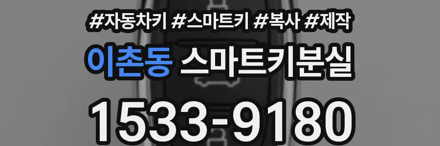 이촌동 스마트키분실
