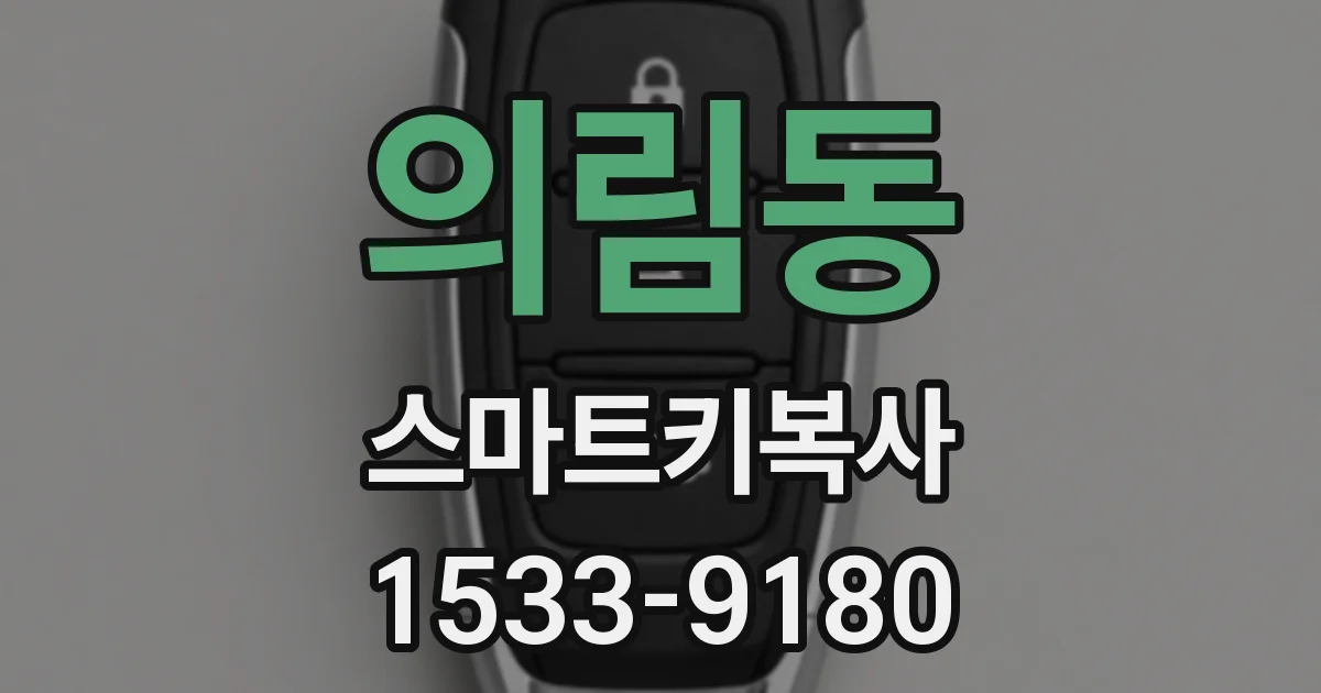의림동 스마트키복사