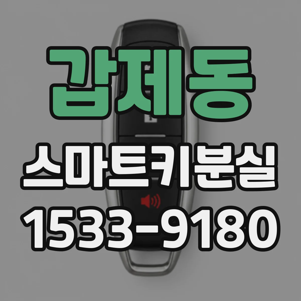 갑제동 스마트키분실