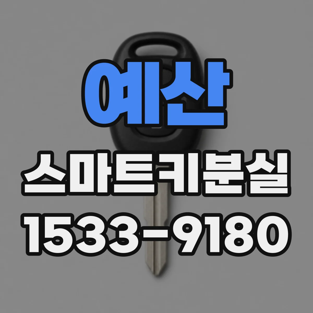 예산 스마트키분실