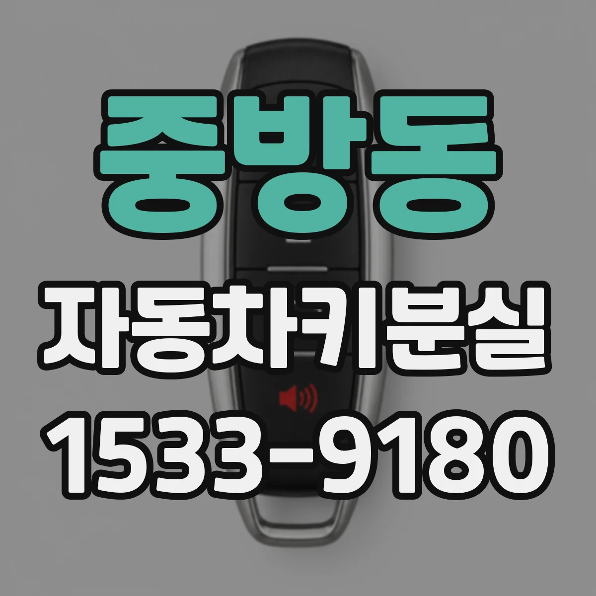 중방동 자동차키분실