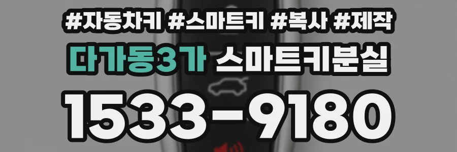 다가동3가 스마트키분실