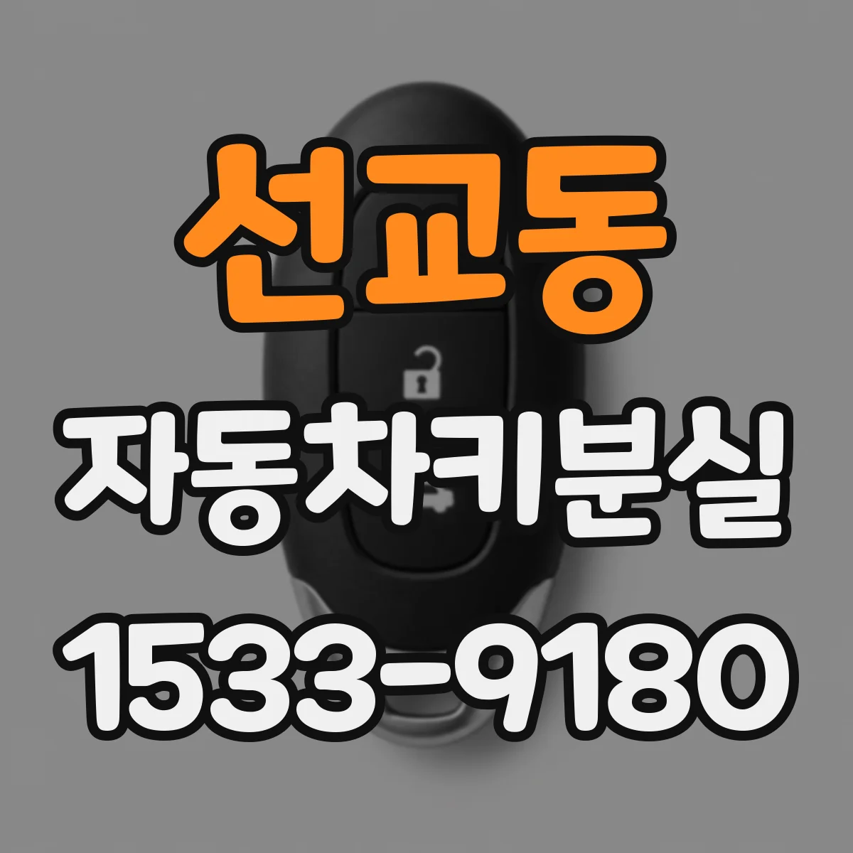 선교동 자동차키분실