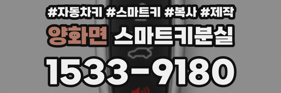 양화면 스마트키분실