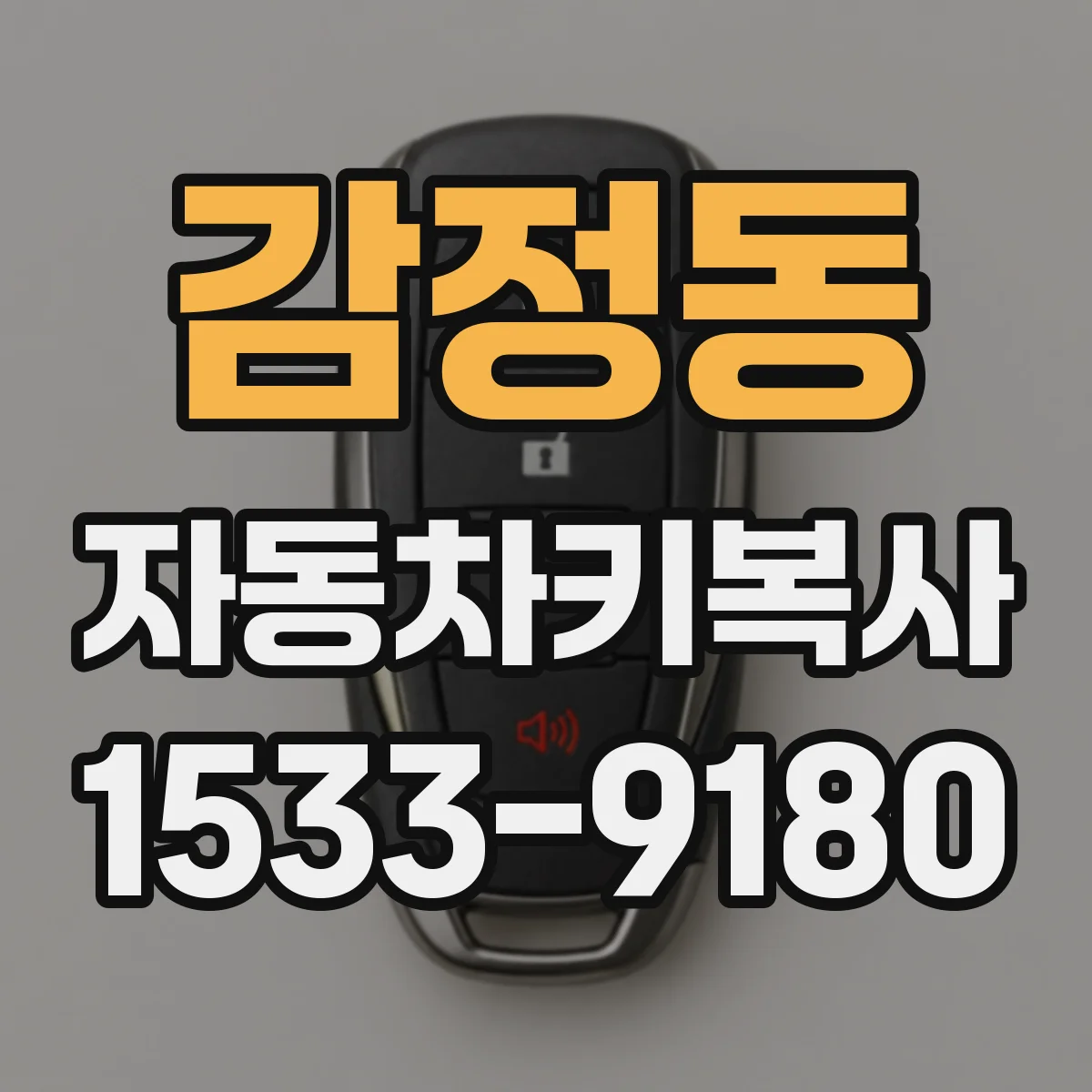 감정동 자동차키복사