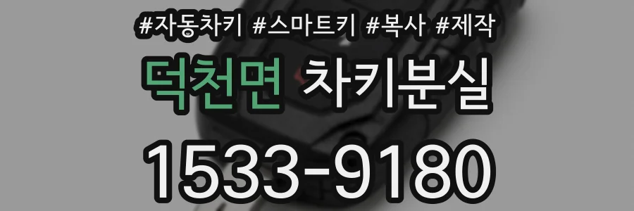 덕천면 차키분실