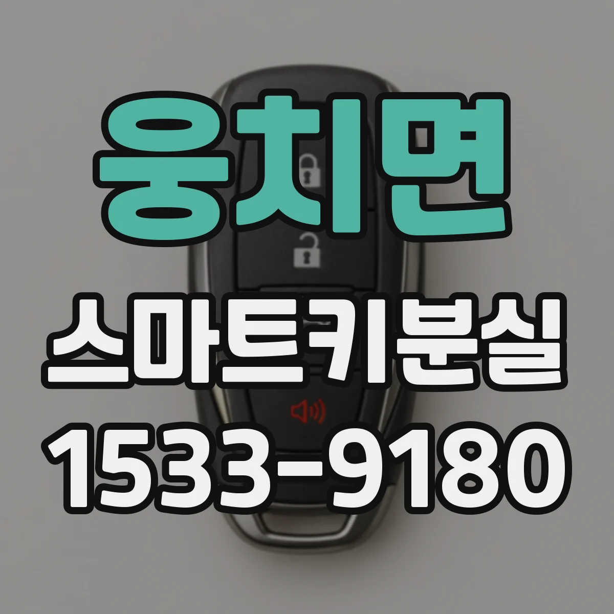 웅치면 스마트키분실